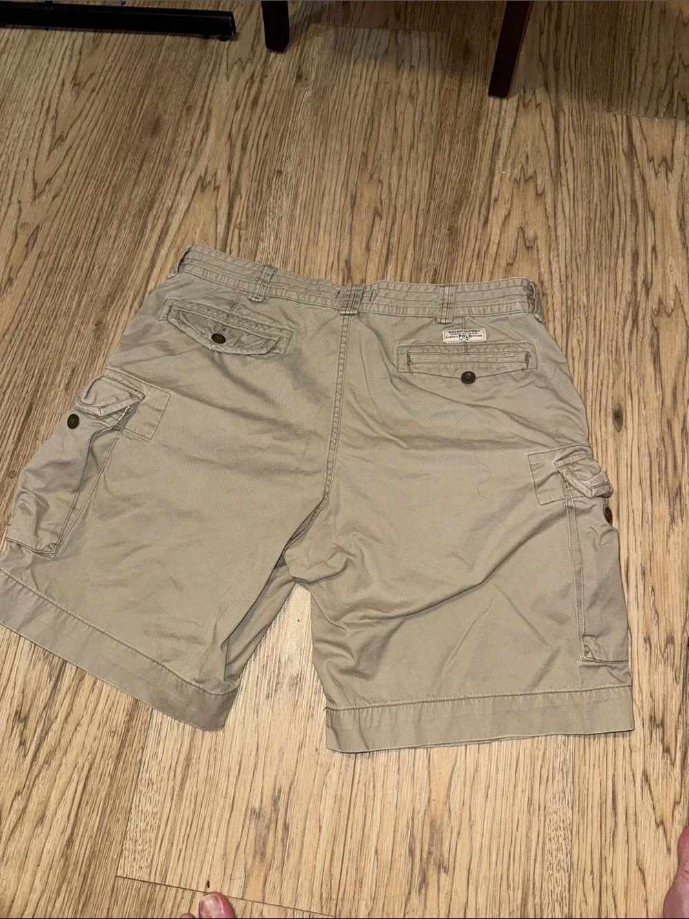 Polo Ralph Lauren Men's Cargo Shorts in Light Khaki Size 40
